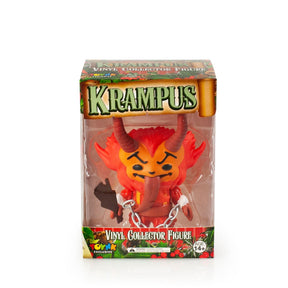 Christmas Krampus Vinyl Action Figure | 5" | Festive Red