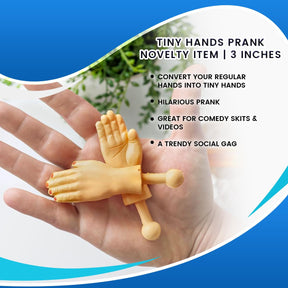 Tiny Hands Prank Novelty Item | 3 Inches