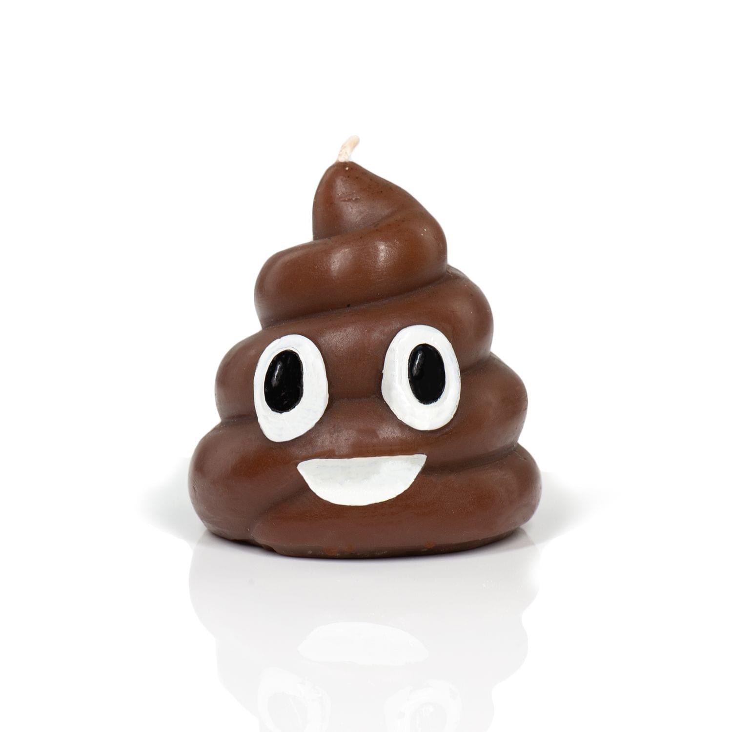 My Sh*t Doesn’t Stink Poop Emoji Candle | Funny Décor Collectible
