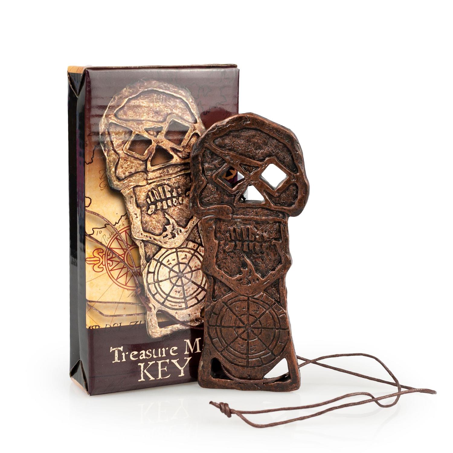 Copper 3D print Skull Key The Goonies Movie Prop Bones Replica One Eyed  Willy