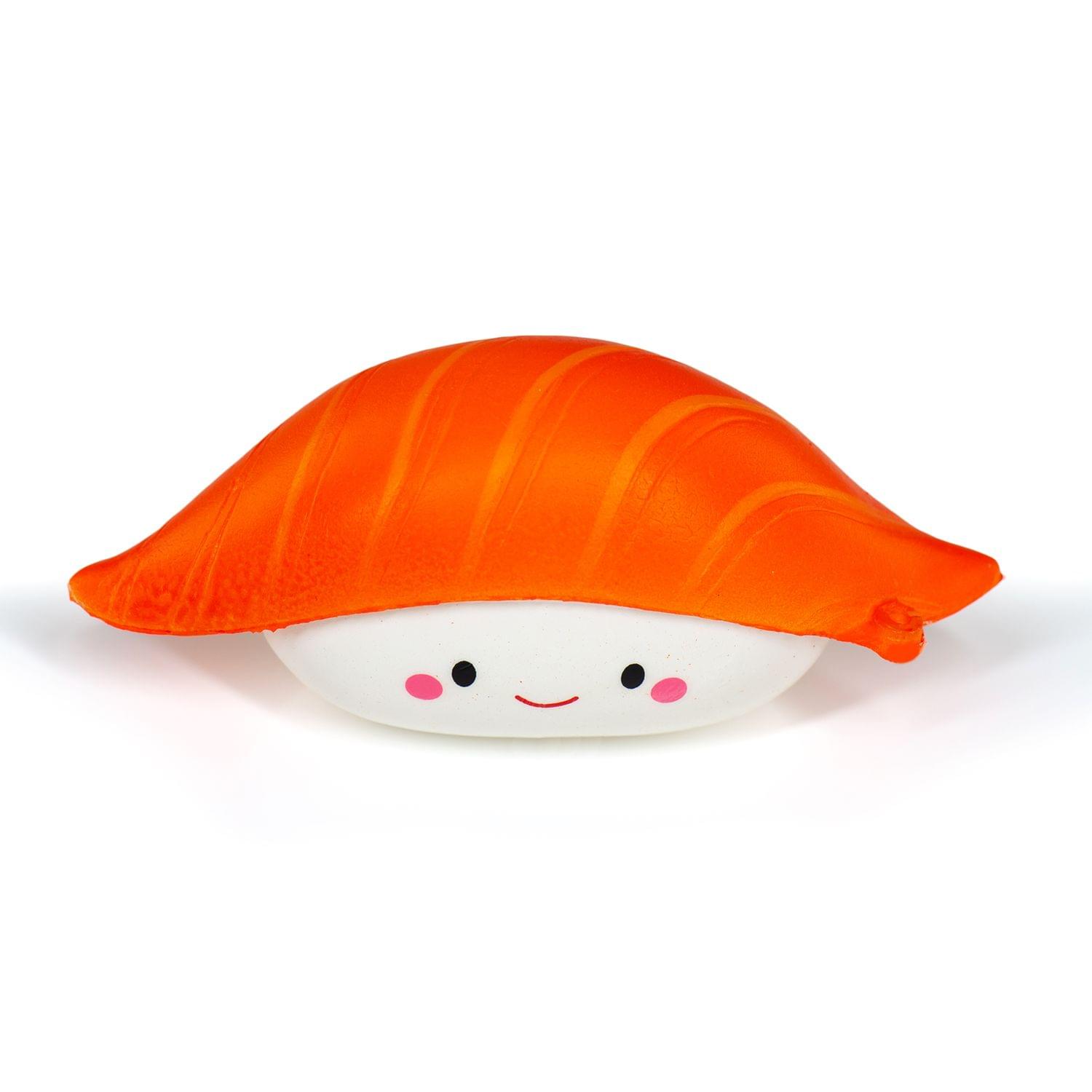 Smiling Salmon Nigiri Sushi Scented Squishy Foam Toy | Japanese Anime Collection