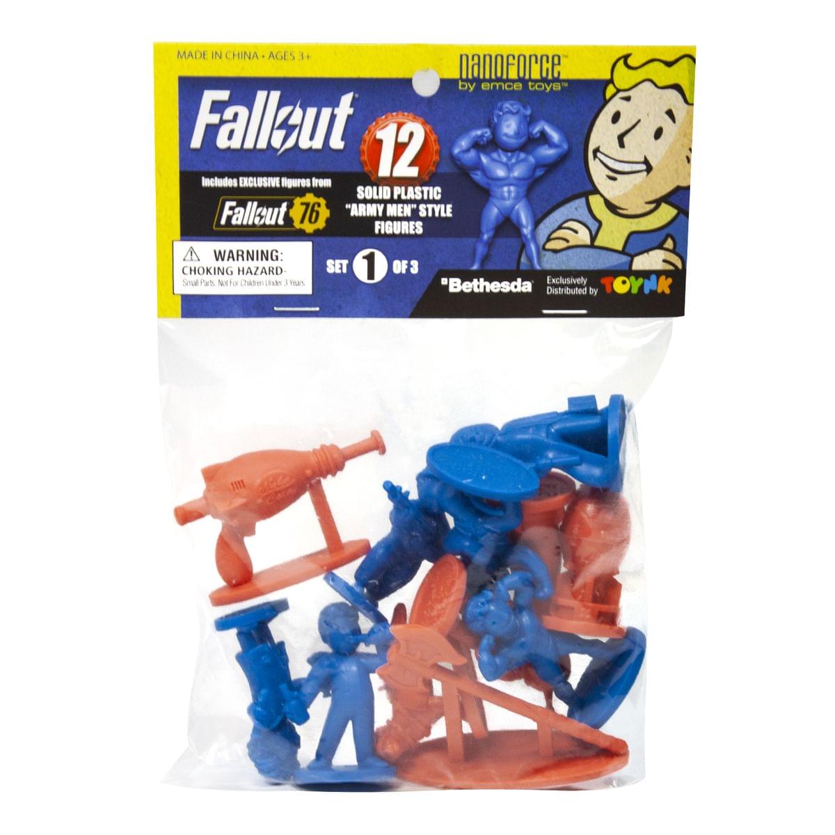 Fallout Nanoforce Series 1 Army Builder Figure Collection - Bagged Set 1