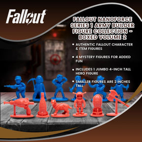 Fallout Nanoforce Series 1 Army Builder Figure Collection - Boxed Volume 2