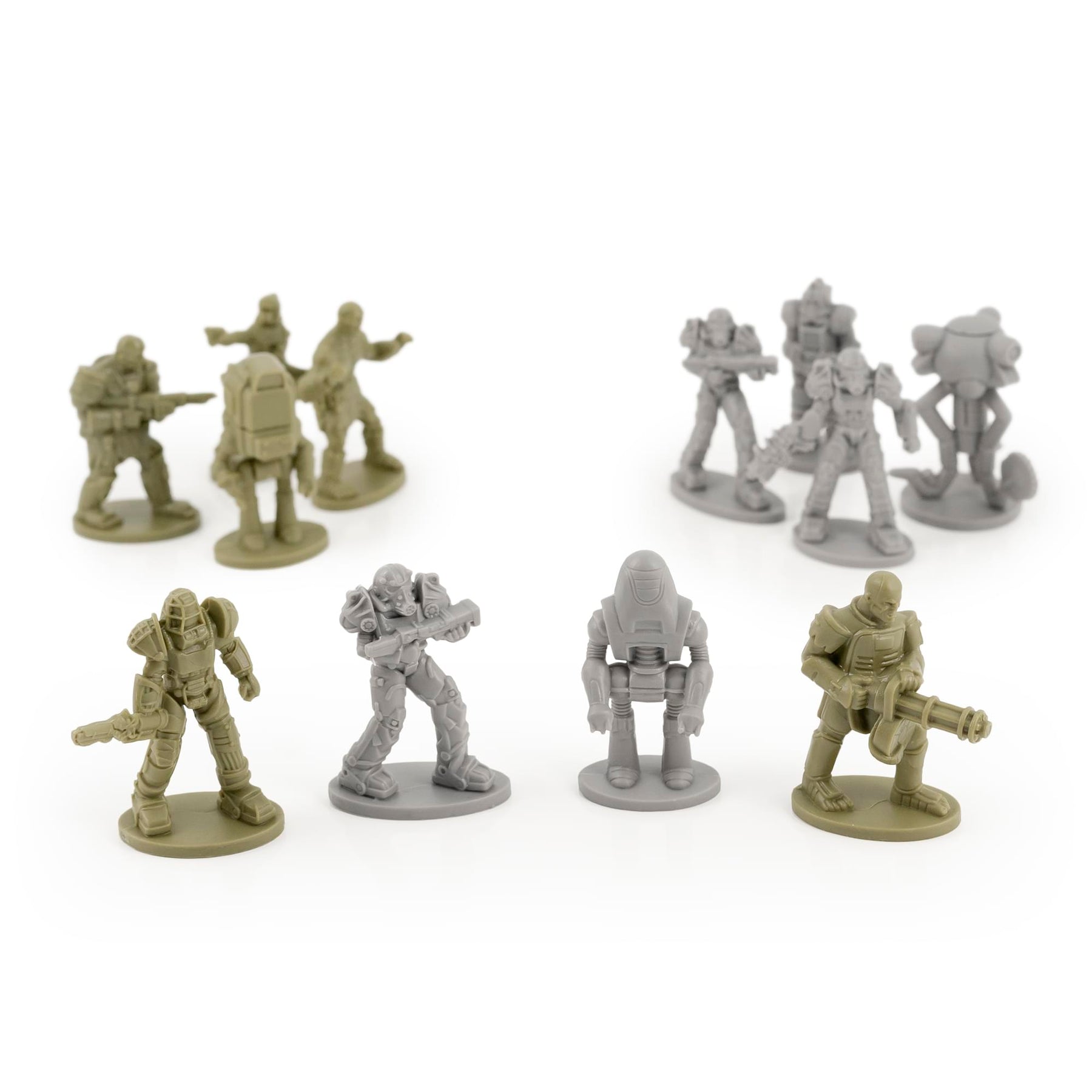 Fallout Nanoforce Series 1 Army Builder Figure Collection - Bagged Version 3
