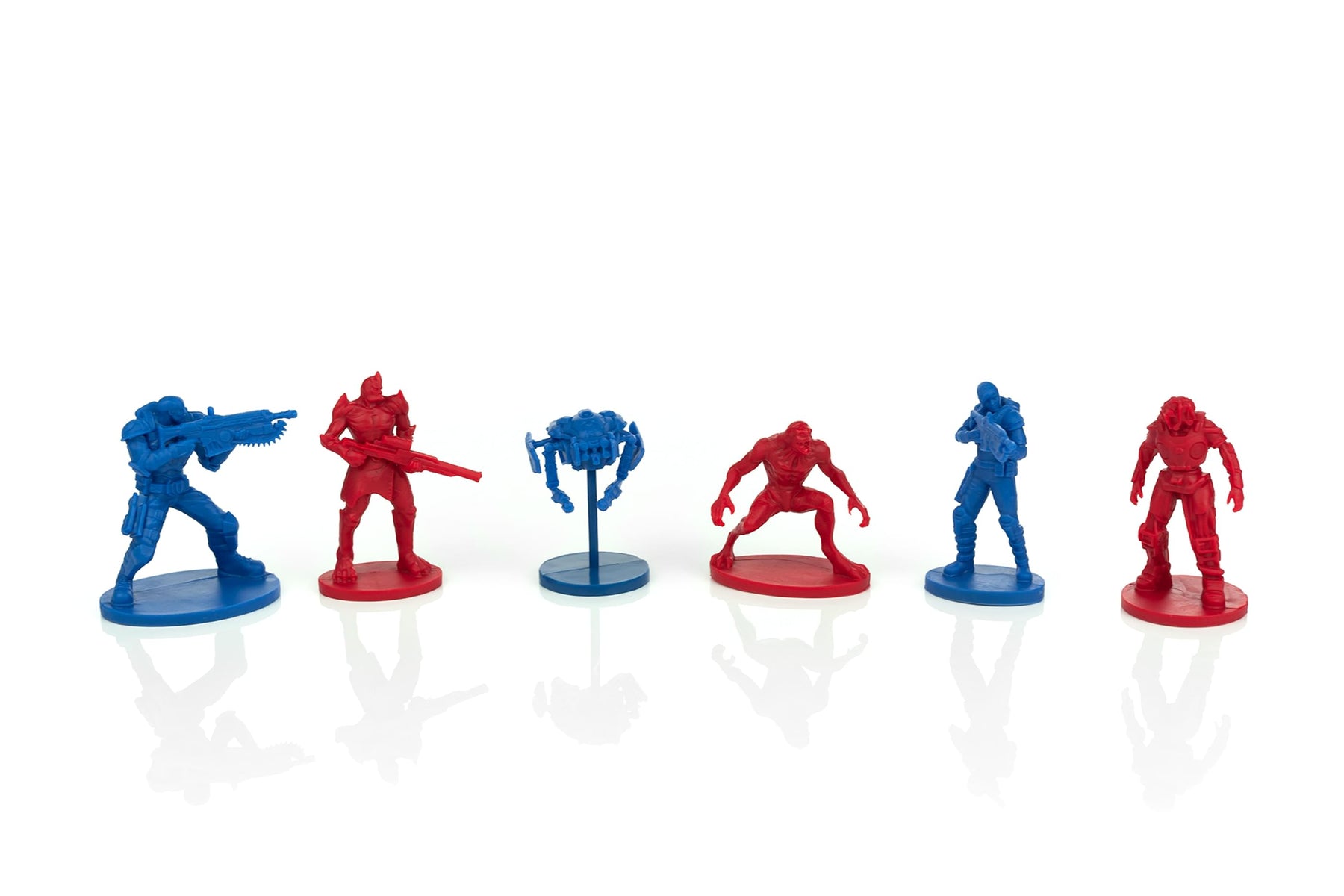 Gears 5 Nanoforce Army Builder Pack | Includes 6 Gears Of War Army-Men Figures