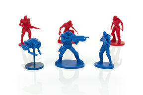 Gears 5 Nanoforce Army Builder Pack | Includes 6 Gears Of War Army-Men Figures