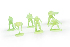 Gears of War Nanoforce Army Builder Figure Collection - 6 Pack - Glow In The Dark