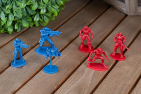 Gears 5 Nanoforce Army Builder Pack | Includes 6 Gears Of War Army-Men Figures