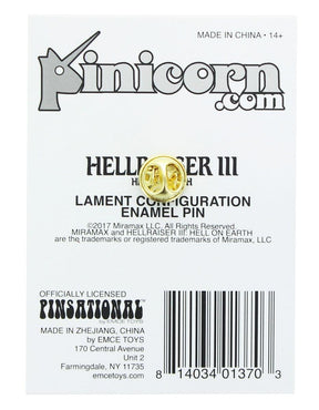 Hellraiser Lament Configuration Collectible Enamel Pin