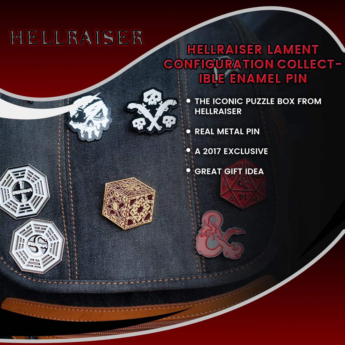 Hellraiser Lament Configuration Collectible Enamel Pin