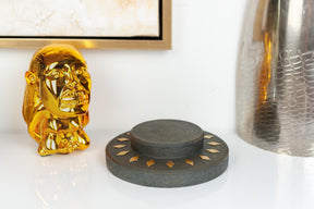Indiana Jones Golden Fertility Idol Statue Display Base | Premium Movie Replica