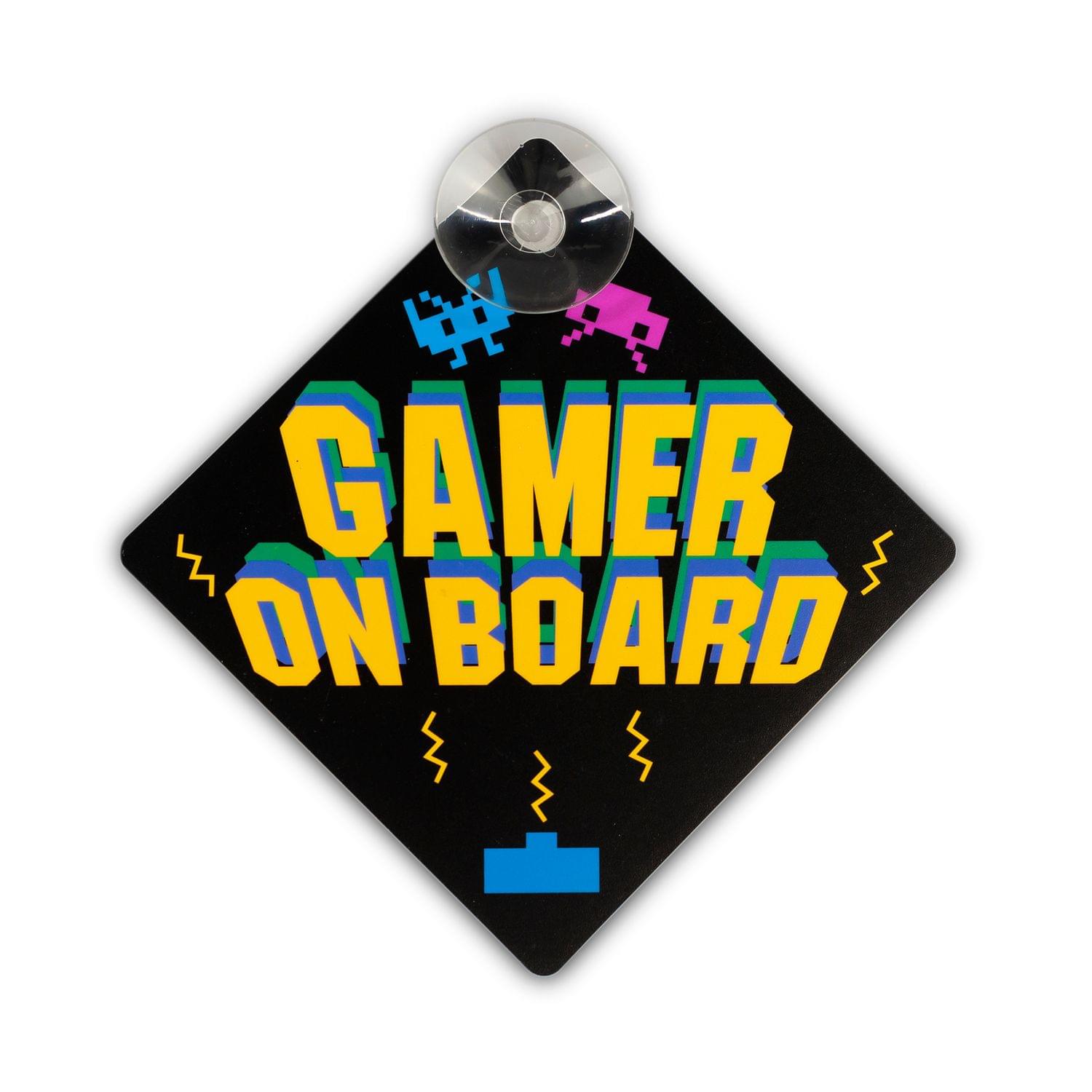 Car Window Sign | Gamer On Board Car Wind Sign | Xbox Gamers