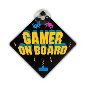 Car Window Sign | Gamer On Board Car Wind Sign | Xbox Gamers