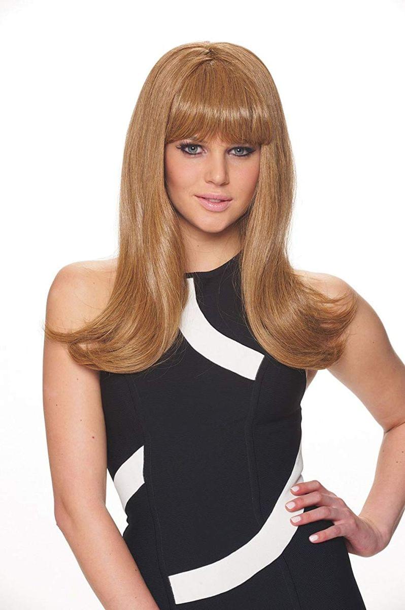 Mod Fashion Women's Costume Wig - Honey Blonde