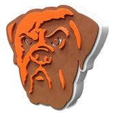 NFL 3D Foam Logo 18" Wall Display: Cleveland Browns