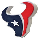 NFL 3D Foam Logo 18" Wall Display: Houston Texans