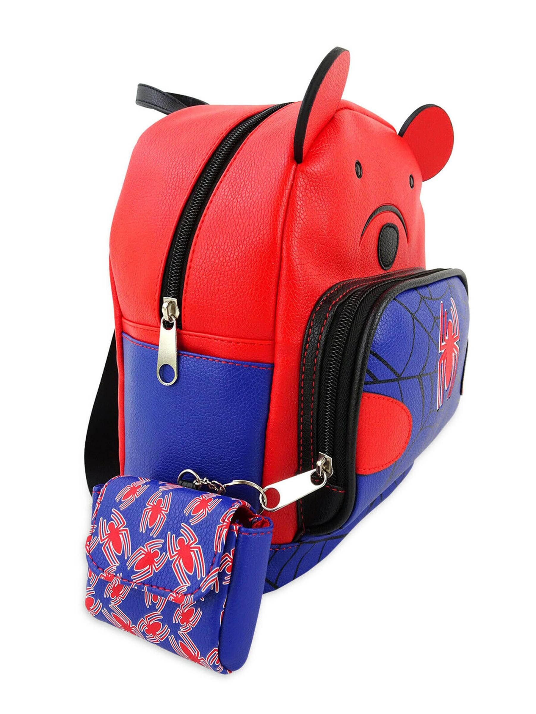 Marvel Spider-Man Bear 10 Inch Backpack w/ Purse | Free Shipping