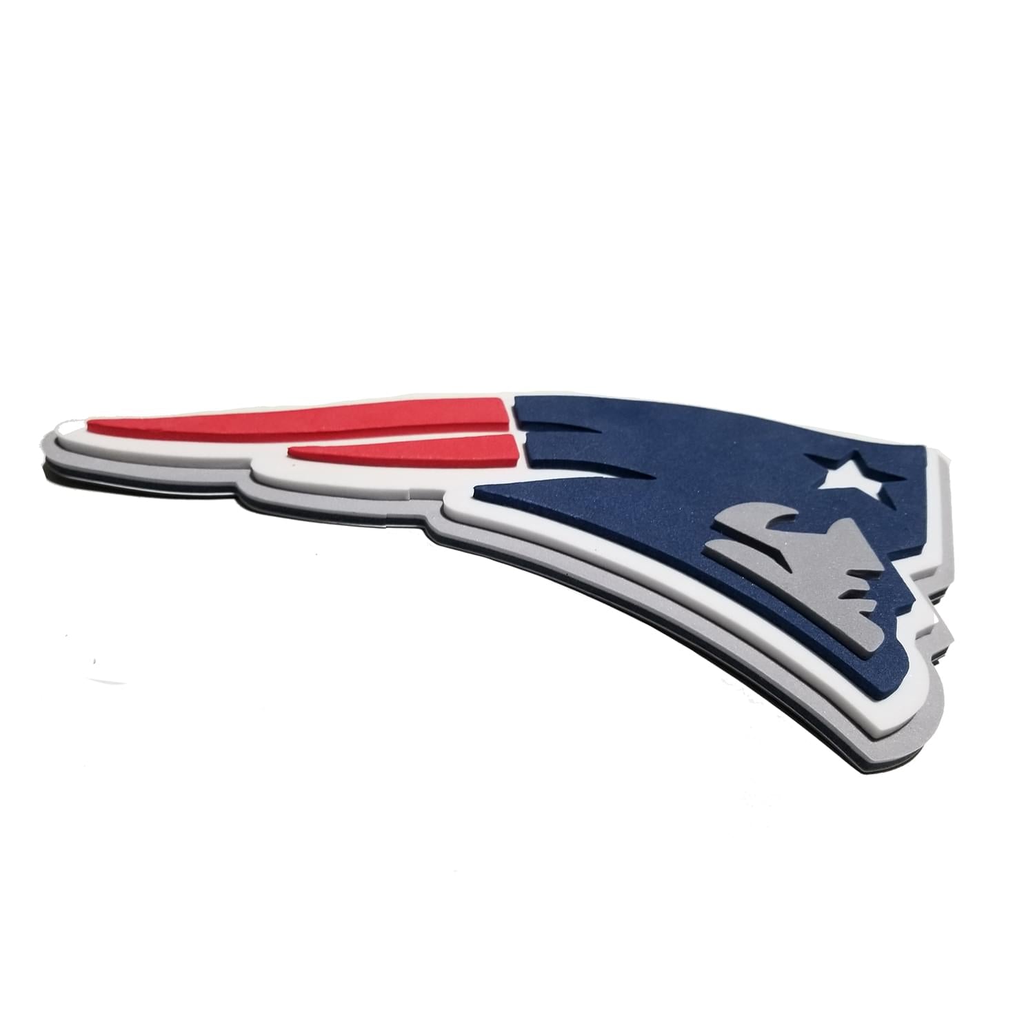 New England Patriots NFL 10 Inch FanChain 3D Foam Magnet