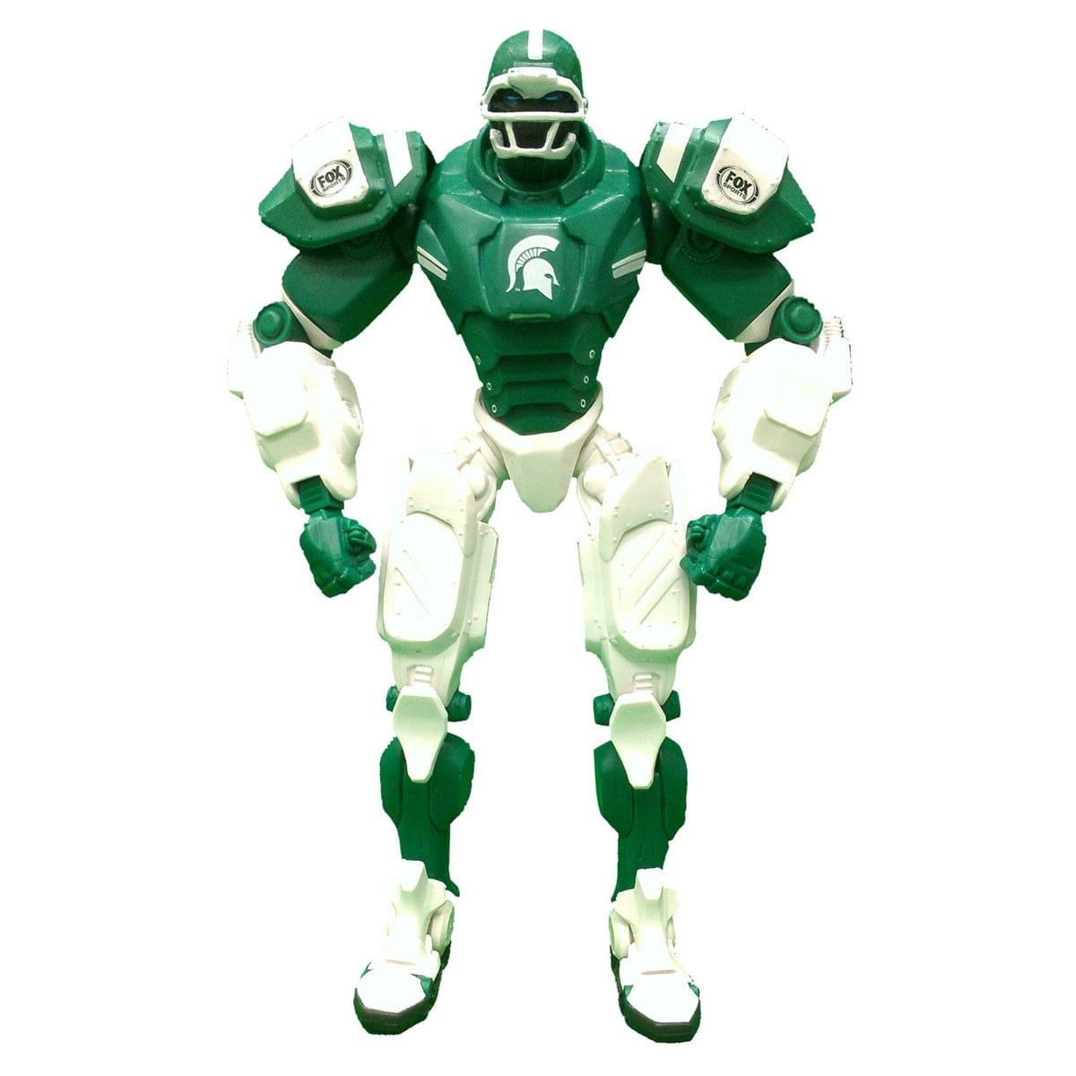 NCAA Michigan State Spartans 10" Cleatus Fox Robot Action Figure