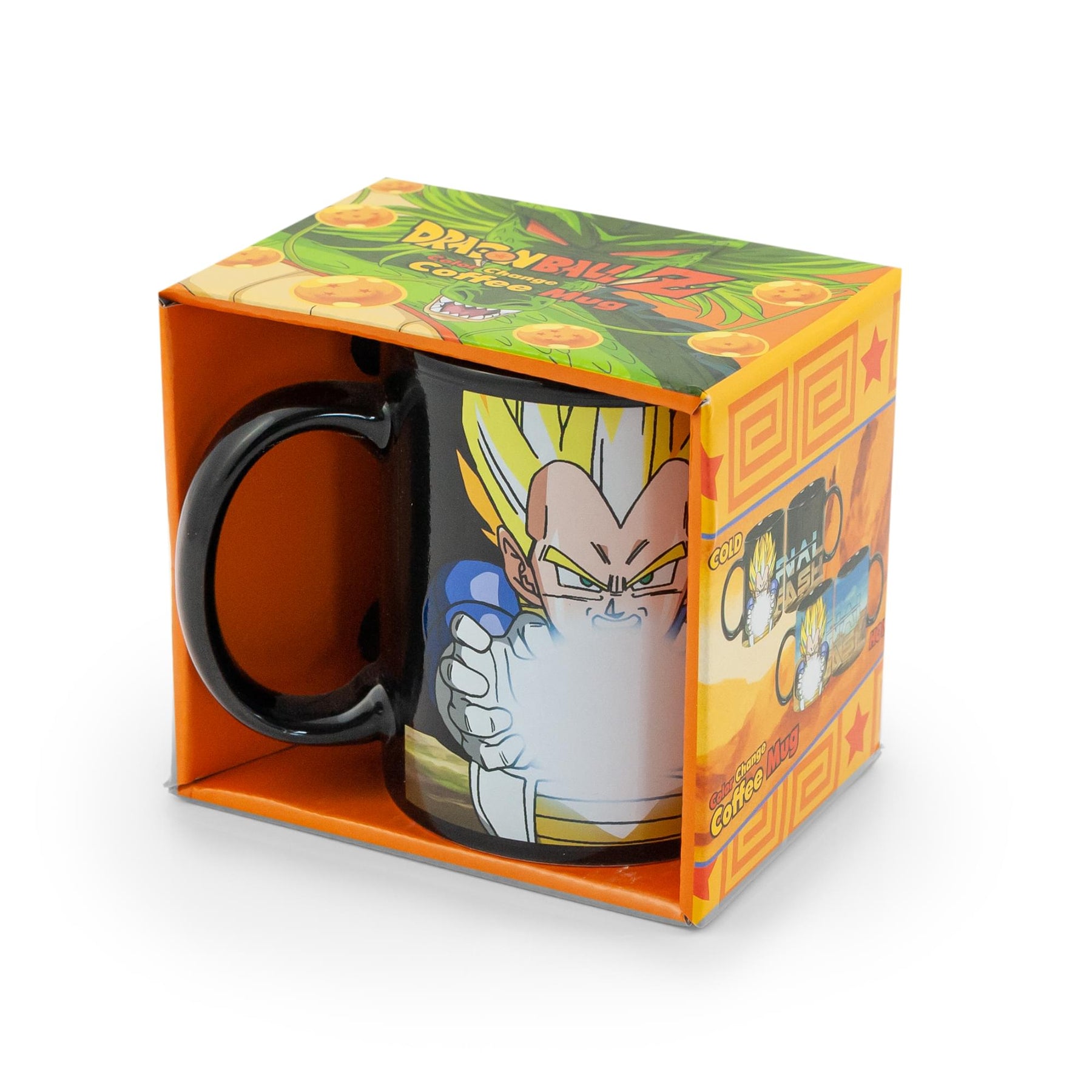 Dragon Ball Z Character Vegeta 14oz Mug That Changes Colors From Liquid Temperature