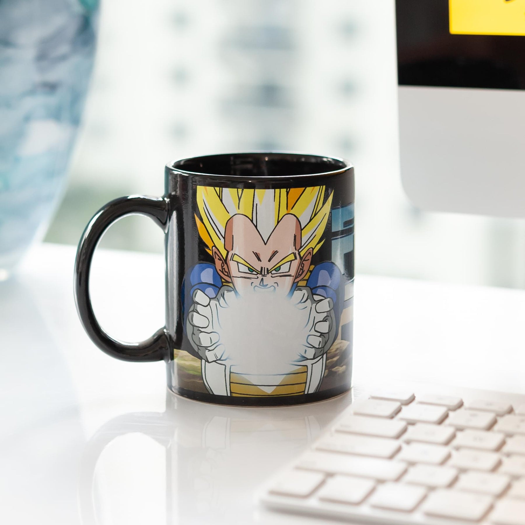 Dragon Ball Z Character Vegeta 14oz Mug That Changes Colors From Liquid Temperature