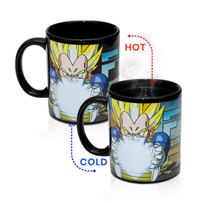 Dragon Ball Z Character Vegeta 14oz Mug That Changes Colors From Liquid Temperature