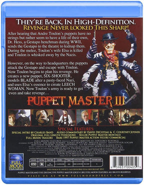 Puppet Master III: Toulon's Revenge DVD