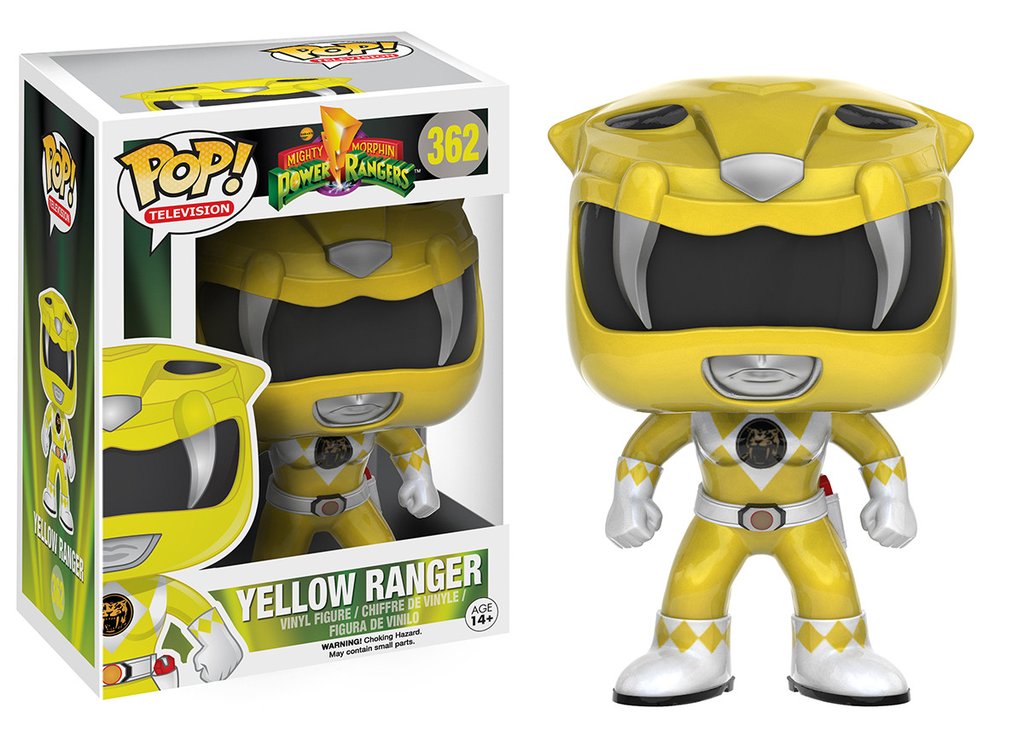 Power Rangers Funko Pop TV Vinyl Figure Yellow Ranger