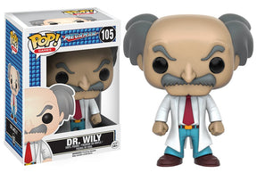 Mega Man Funko POP Vinyl Figure Set: Rush and Dr. Wily