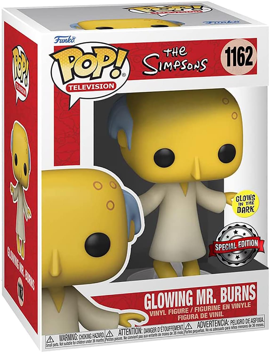 The Simpsons Funko POP Vinyl Figure | Glowing Mr. Burns PX Exclusive