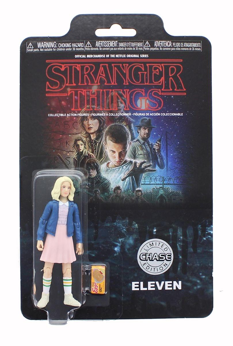 Stranger Things Funko 3 3/4-Inch Chase Action Figure - Eleven w/ Blonde Wig