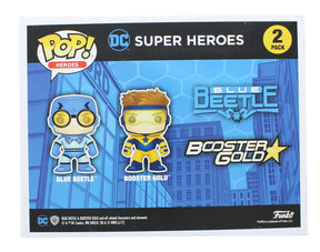 DC Comics Funko POP Vinyl Figure Set | Booster Gold & Blue Beetle