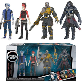 Ready Player One 3 3/4" Action Figure 4-Pack: Parzival, Aech, Art3mis, i-R0k
