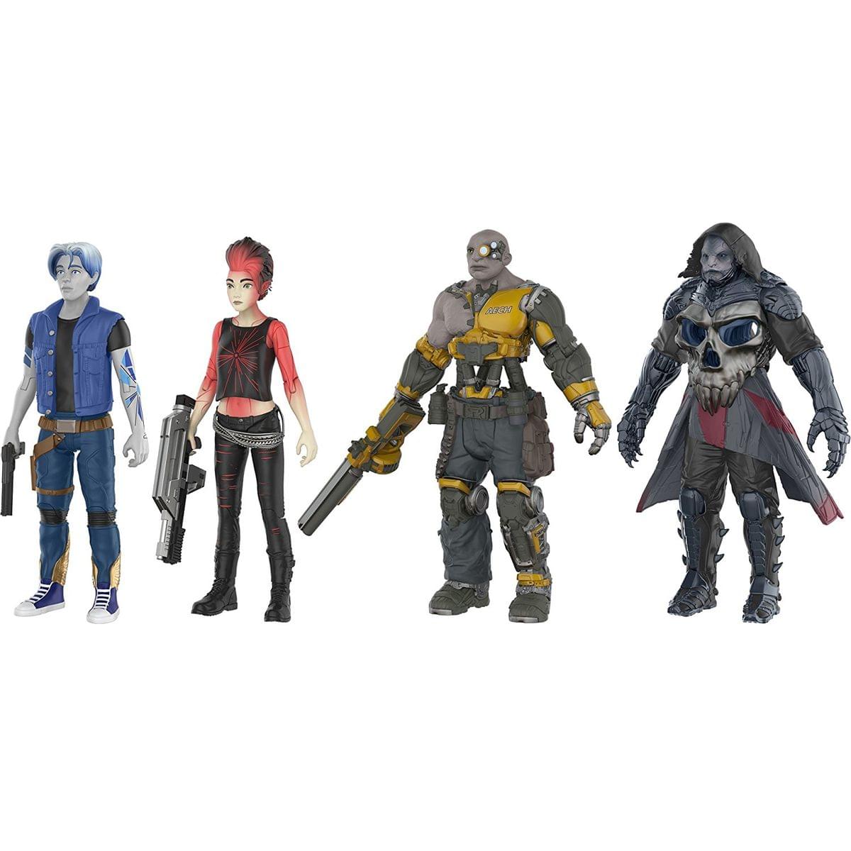 Ready Player One 3 3/4" Action Figure 4-Pack: Parzival, Aech, Art3mis, i-R0k