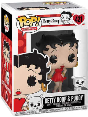 Betty Boop Funko POP Vinyl Figure | Betty w/ Pudgy