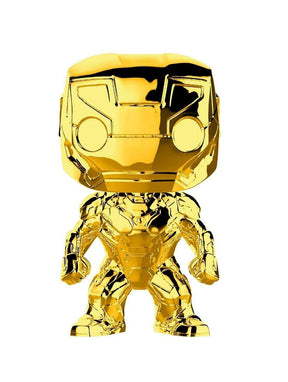 Marvel Funko POP Vinyl Figure - Gold Chrome Iron Man