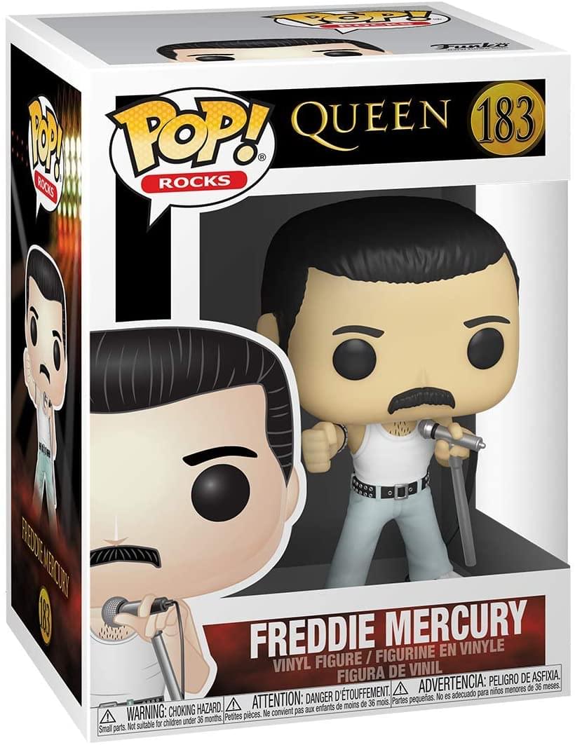 Queen Funko POP Rocks Vinyl Figure | Radio Gaga Freddie Mercury