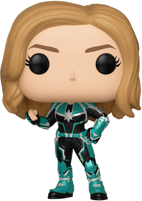 Marvel Captain Marvel Funko POP Vinyl Figure | Vers Unmasked