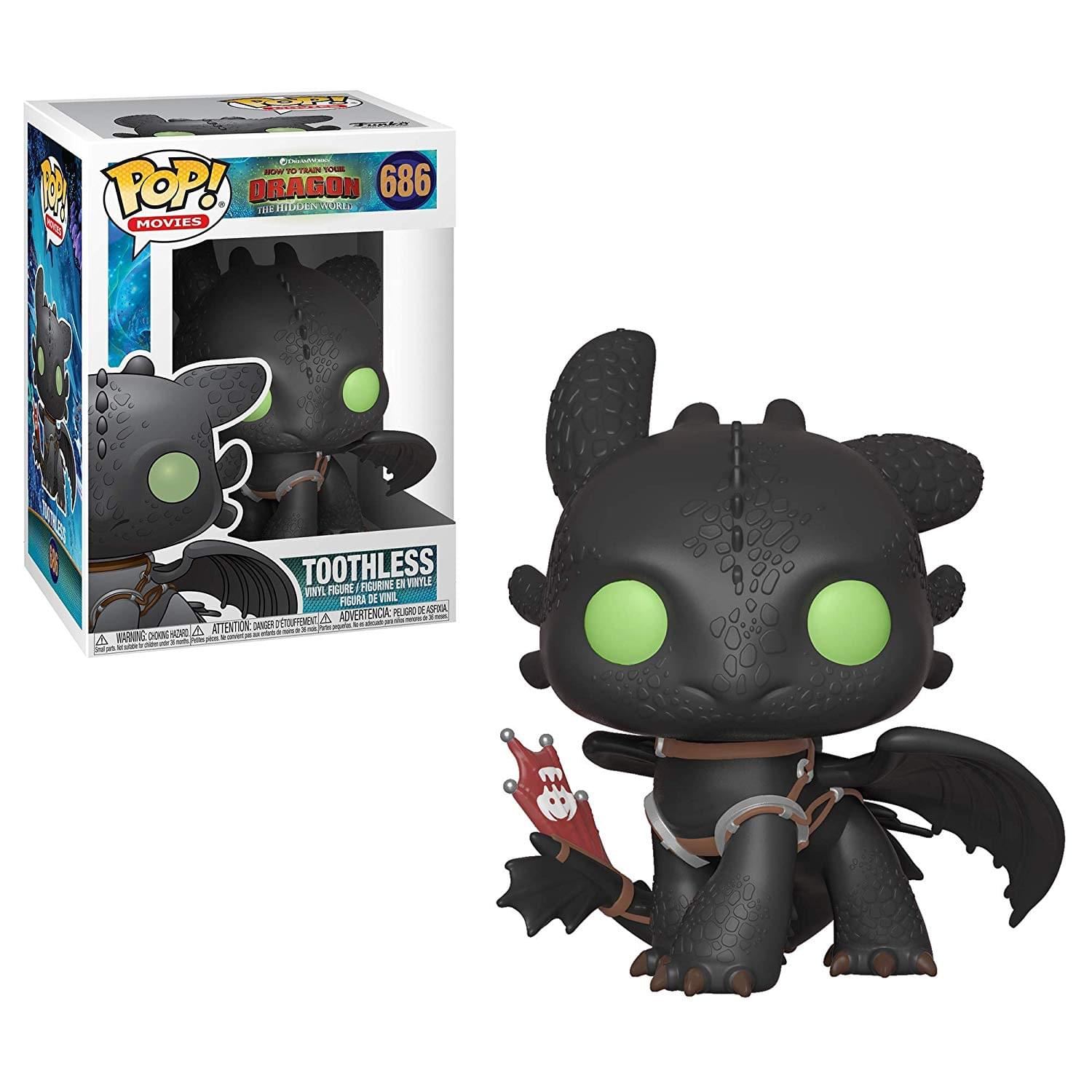 How to Train Your Dragon 3 Funko POP Vinyl Figure - Toothless