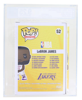 LA Lakers NBA Funko POP Vinyl Figure | Lebron James White Jersey Graded AFA 9.25