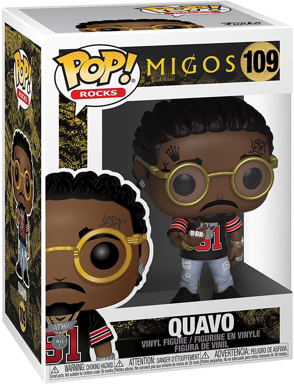 Migos Funko POP Rocks Vinyl Figure | Quavo