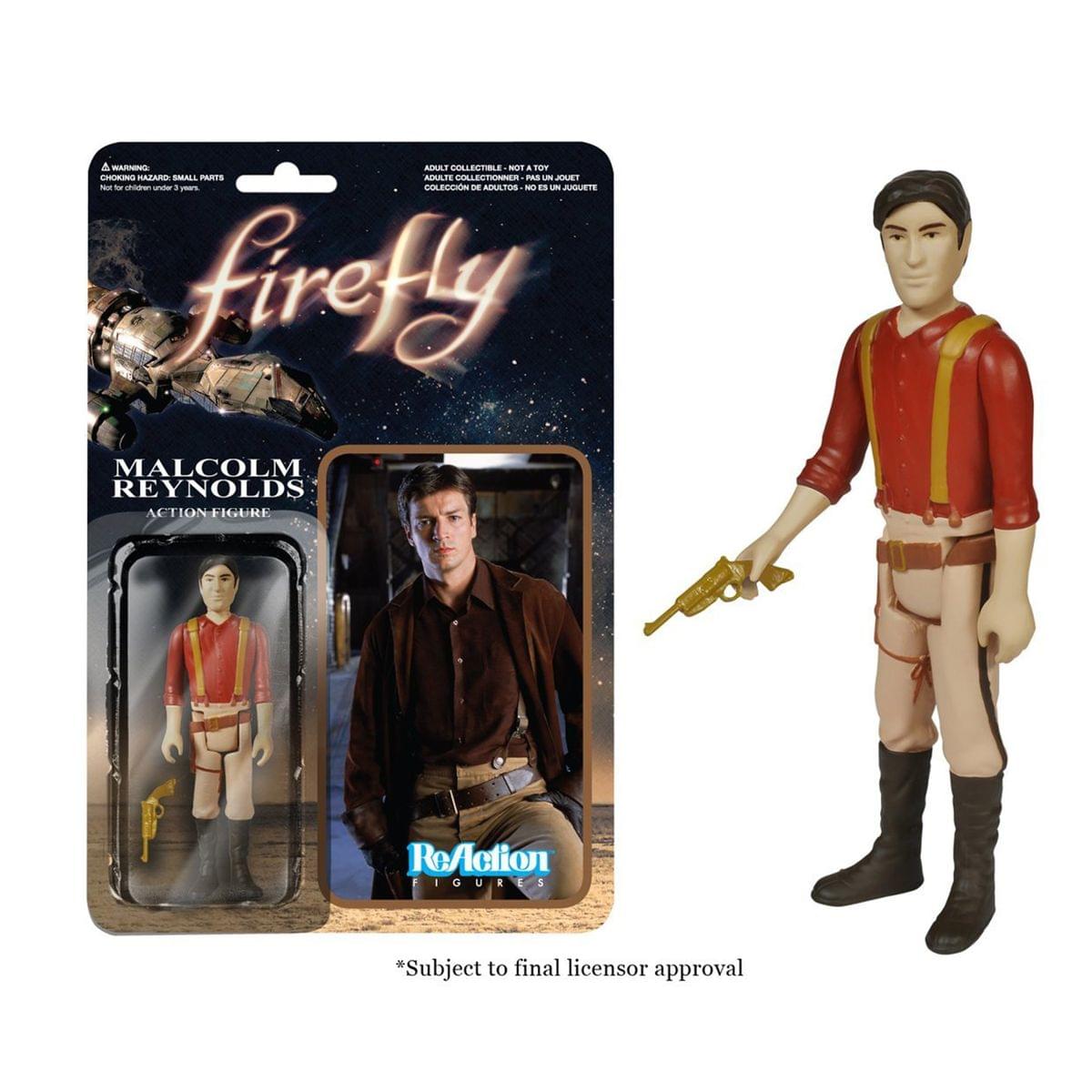 Funko Reaction Firefly Malcolm Reynolds Action Figure