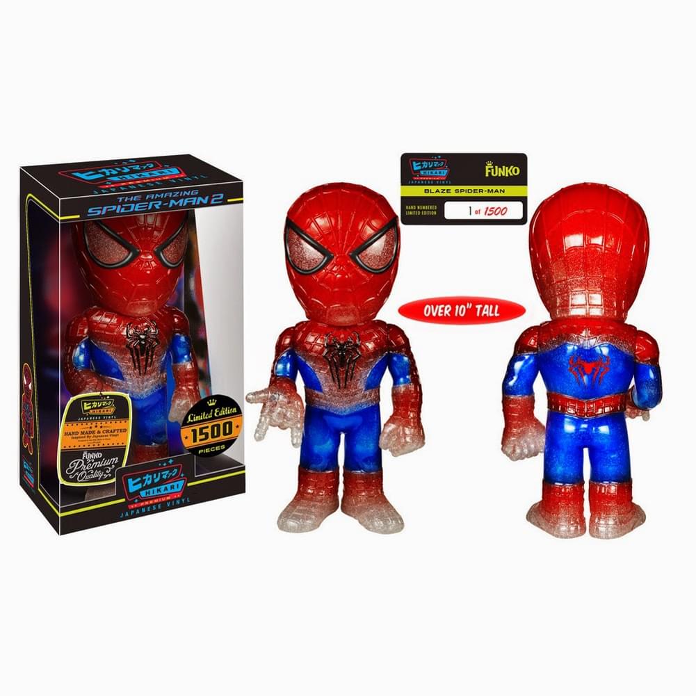 Funko Hikari The Amazing Spider-Man 2 Blaze Spider-Man Vinyl Figure