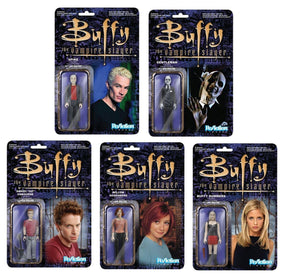 Buffy the Vampire Slayer 3 3/4" Figure Set: Buffy, Willow, Oz, Spike, Gentleman
