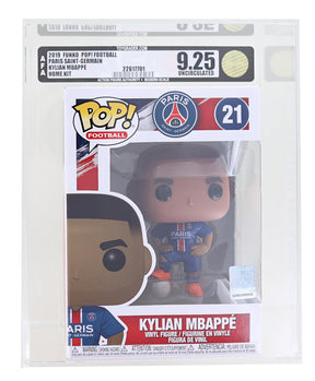 PSG Funko POP Football Vinyl Figure | Kylian MbappÃ© Graded AFA 9.25