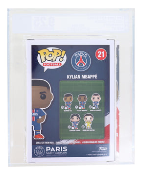 PSG Funko POP Football Vinyl Figure | Kylian MbappÃ© Graded AFA 9.25