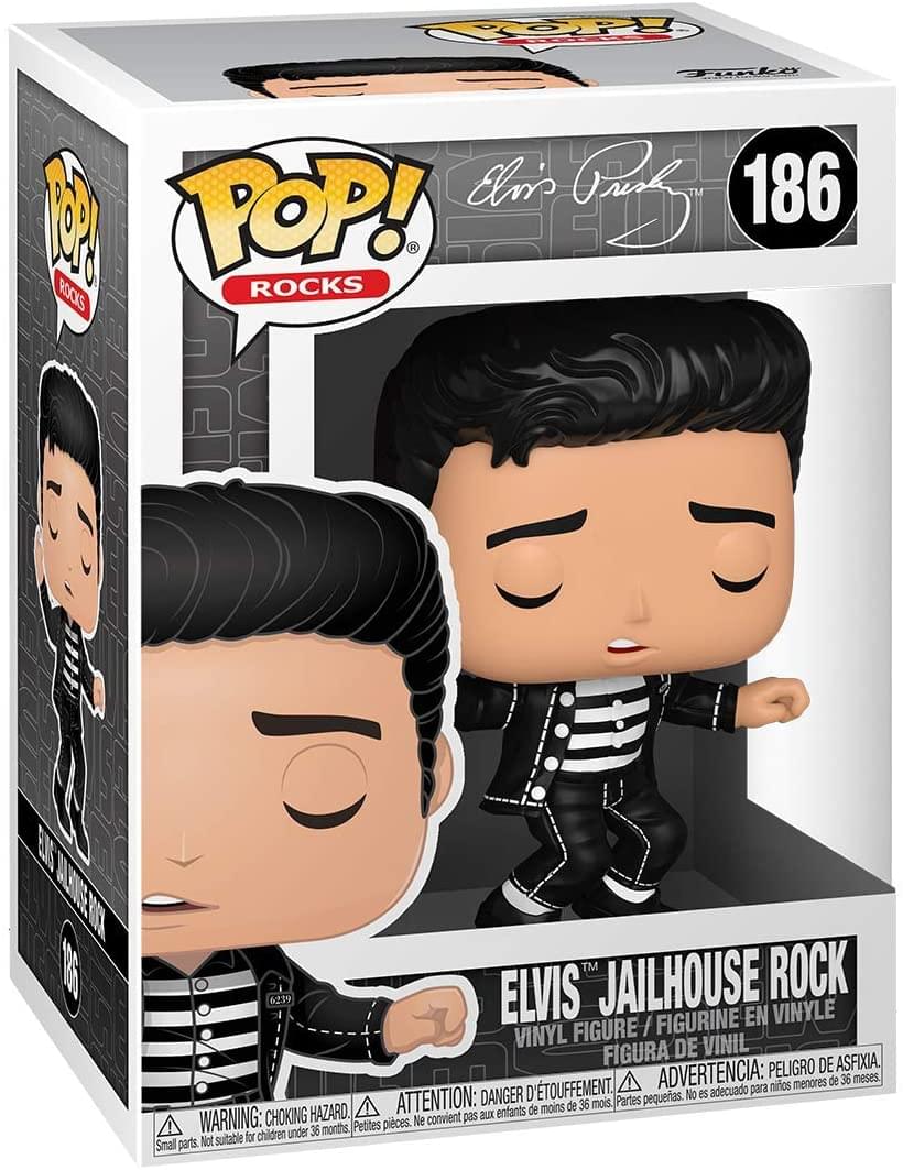 Elvis Funko POP Rocks Vinyl Figure | Jailhouse Rock