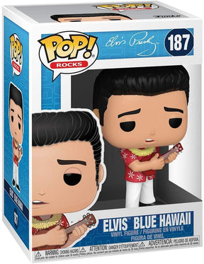 Elvis Presley Funko POP Rocks Vinyl Figure | Elvis Blue Hawaii