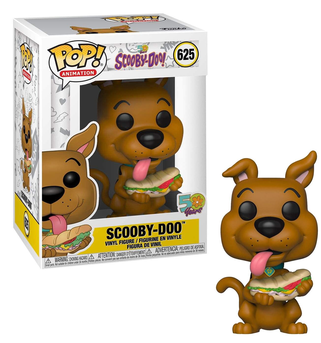 Scooby-Doo Funko POP Animation Vinyl Figure | Scooby w/ Sandwich