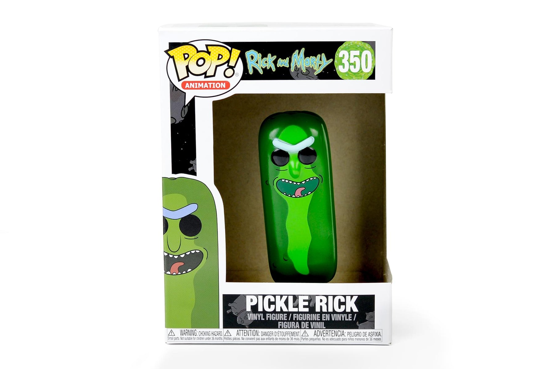Rick and Morty Pickle Rick Funko Pop Vinyl Figure | Glow-In-The-Dark Figure